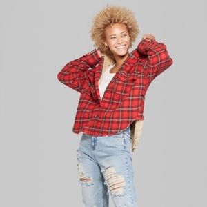 wild fable plaid jacket
